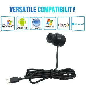 Mini Bullet-shaped Camera 720p UVC Driverless Indoor Security Monitoring Camera