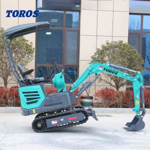 China Multifunctional 180mm Track Width Mini Hydraulic Excavator 1200kg on sale
