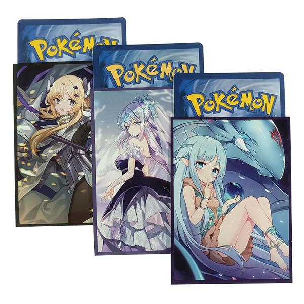 Quality Customized Printing Art Card Sleeves Yugioh MTG TCG Anime Custom Trading Board Game Sleeves for sale