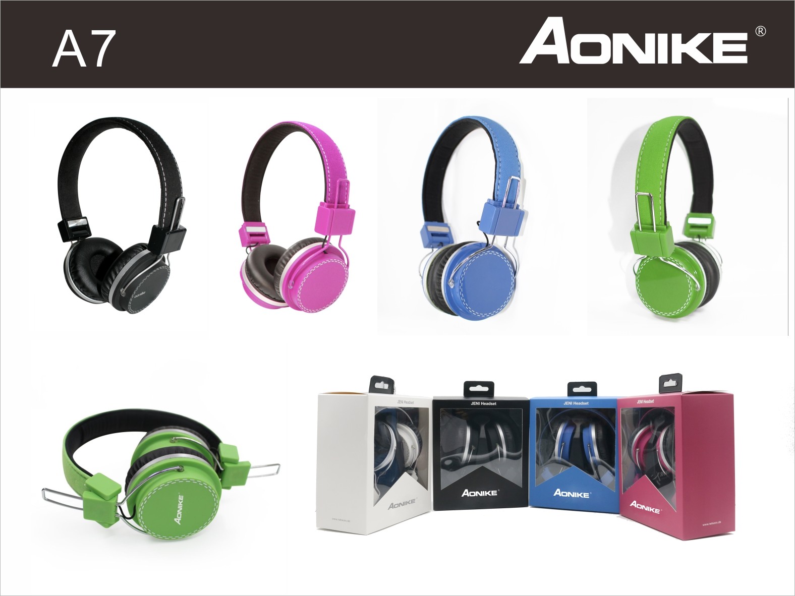 Wired Educational Headphone 3.5mm jack