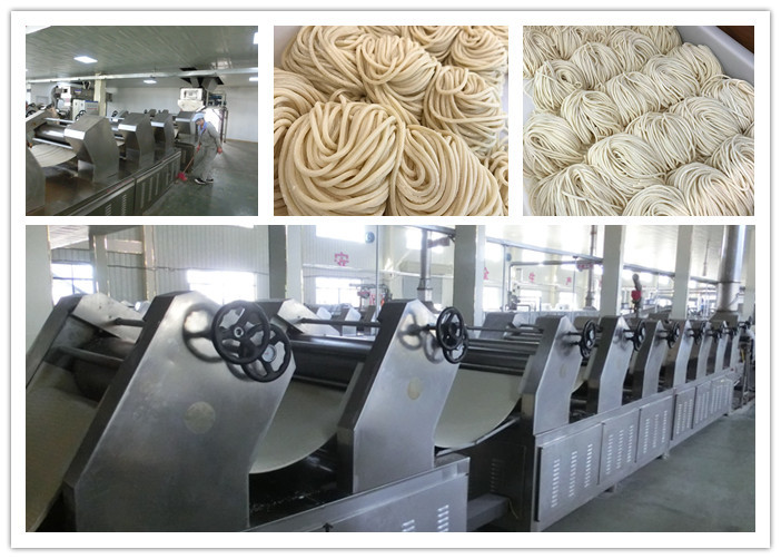 CE ISO Certificated Fresh Noodle Maker Production Line For 2-20t Per 8 Hour Noodle