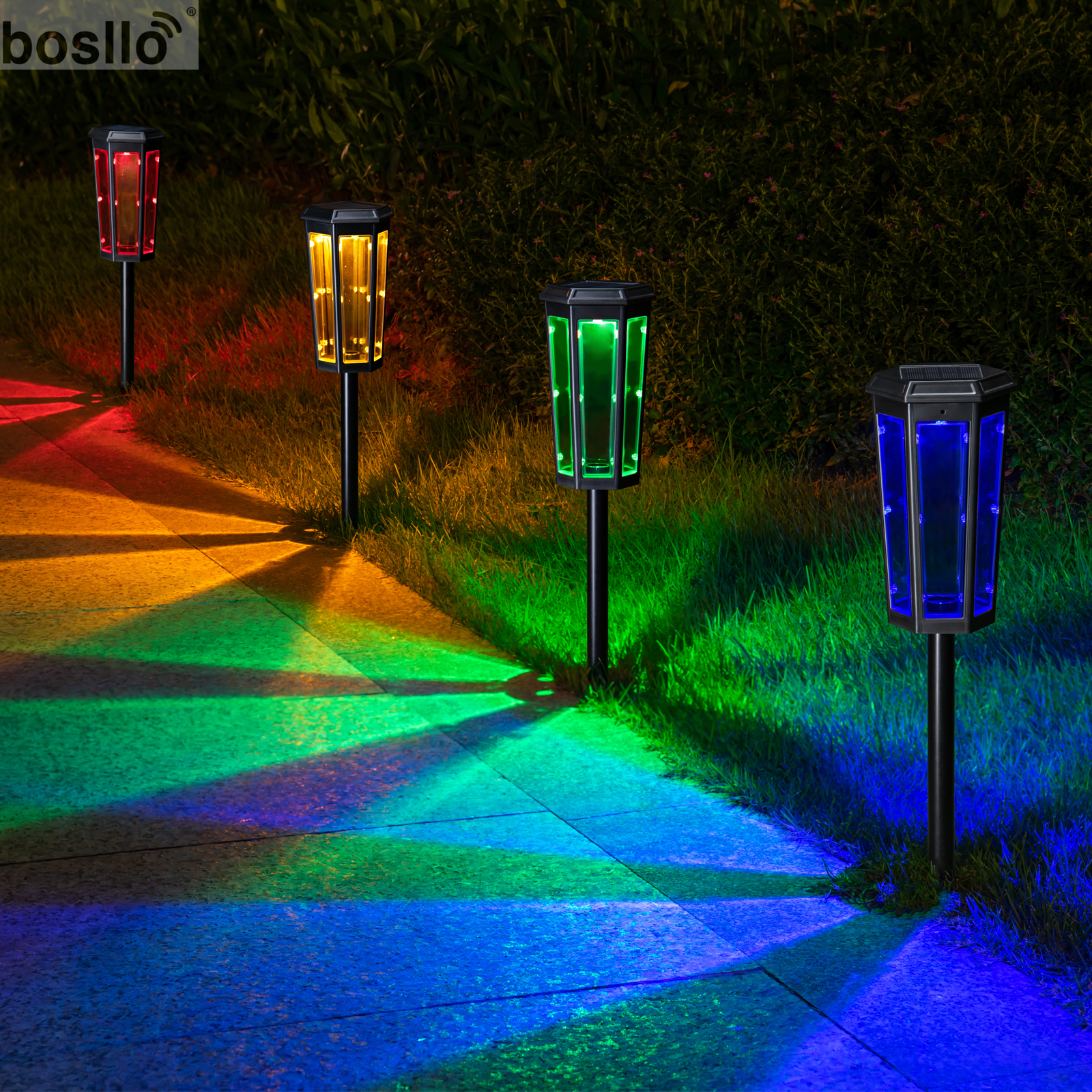 10lm Luminous Flux Solar Powered Garden Lights Illuminate Your Garden with Solar Energy