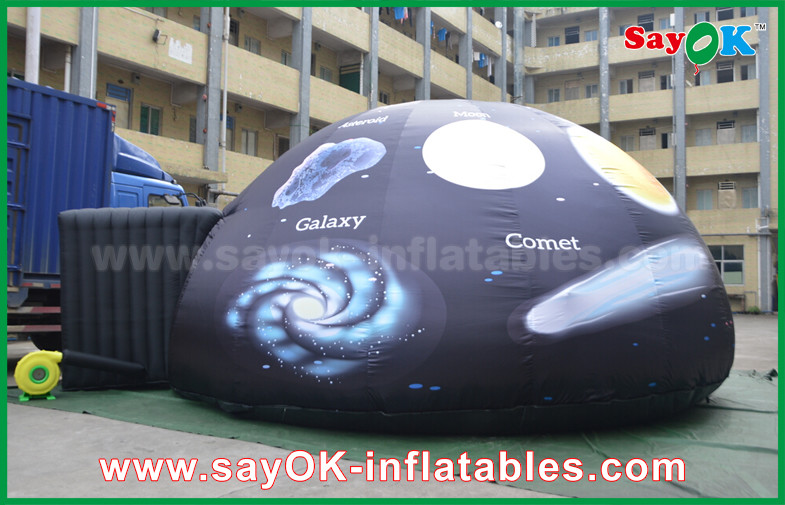 Giant Oxford Cloth Inflatable Planetarium Dome Projection Tent ROHS Approval