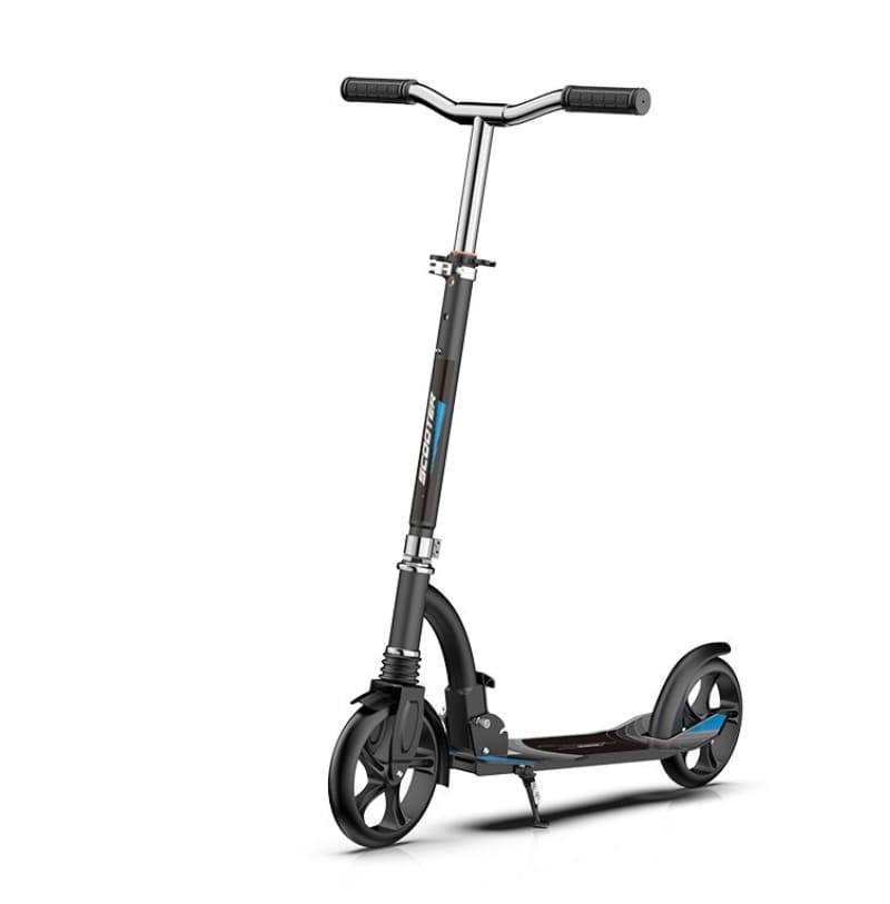 Folding Skate Kick Scooter Height Adjustable ABEC-9 Bearings For Adults Teens