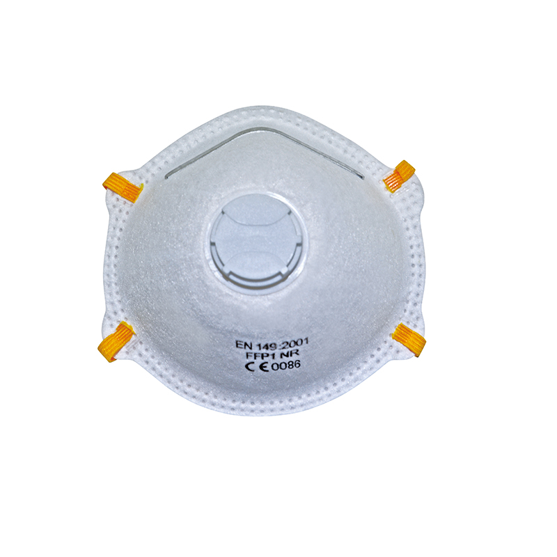 FFP2 Standard Valved Cup Shape Disposable Melt Blown Face Masks with Non Woven Material