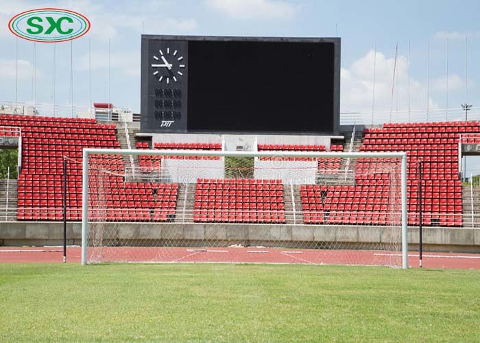 Die-Cast Aluminum Enclosure Rental Screen Soft Module RGB Panel P8 IP65 LED Stadium Billboards