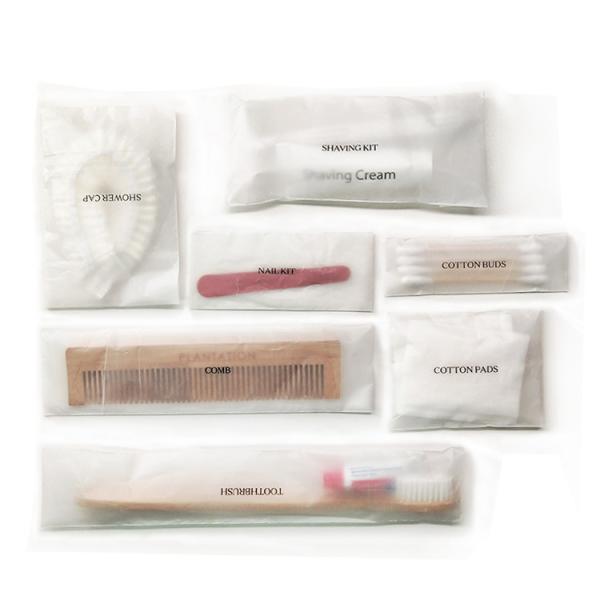 Biodegradable Luxury Hotel Bathroom Toiletries , Recyclable Guest Bathroom