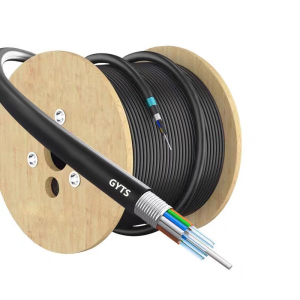 Quality Underground Armored Fiber Optic Cable with ITU G652D/G657A/OM1-OM4 Fibers Compliant with YD/T901-2009 & IEC 60794-1 Standards for sale