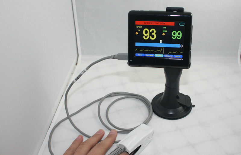 Portable Rechargeable Nellcor Fingertip Pulse Oximeter Cms50e