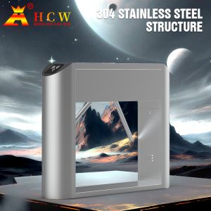 HCW Dustproof Biometric Face Recognition Turnstile Access Control System