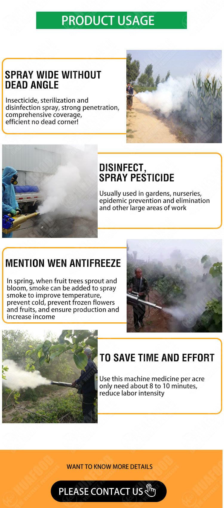 Double Start 2.0 Liter ULV Cold Fogger Machine Portable Electric Fog Machine Sprayer