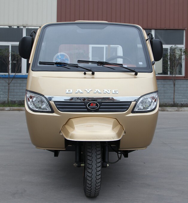 Motorized Tricycle 300CC Carga Triciclo Cargo Red Driving Type Motorized Closed 250cc