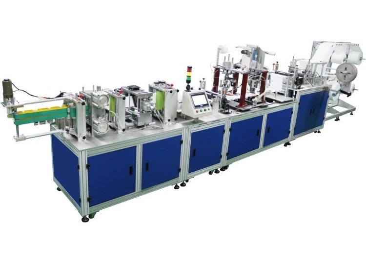  Non Woven 3 Ply Fully Automatic Mask Making Machine Manufactures
