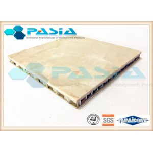  Polished Composite Stone Cladding Panels , Stone Veneer Sheets 1220*2440 Manufactures