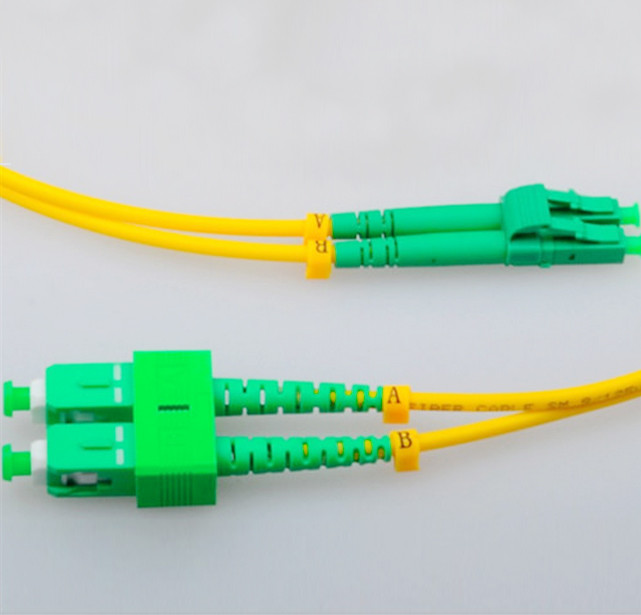 High dense connection SC Fiber Optic Patch Cord general push / pull style connector