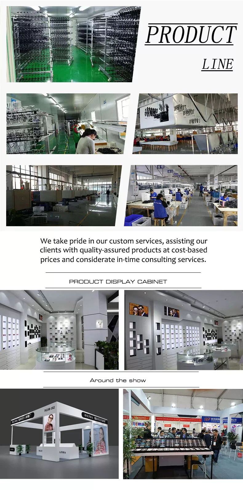 Simple Acetate Frame Glasses OEM , Anti Blue Lights Round Frame Glasses
