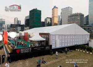  20 Meters Luxury Wedding Marquee Hire With ABS Walls For Parties Manufactures
