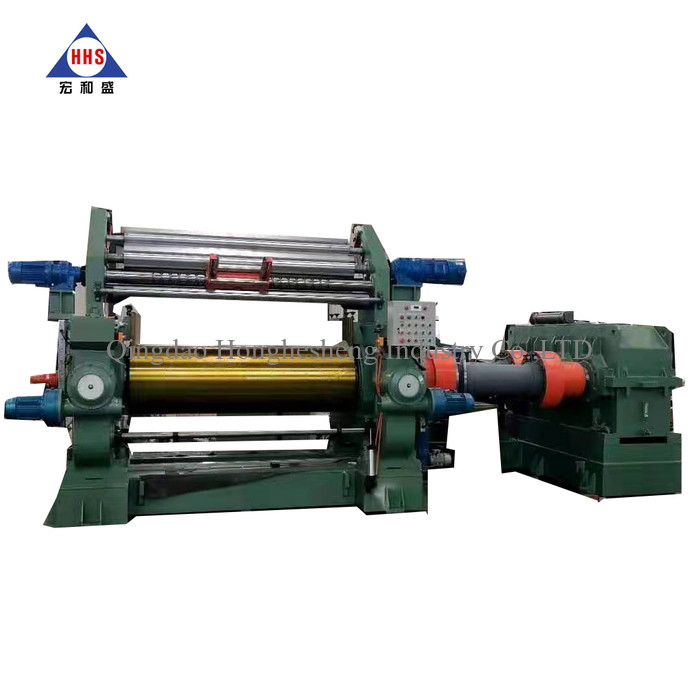 XK Series 400mm 37000W Open Mill Rubber Mixing For Sheeting
