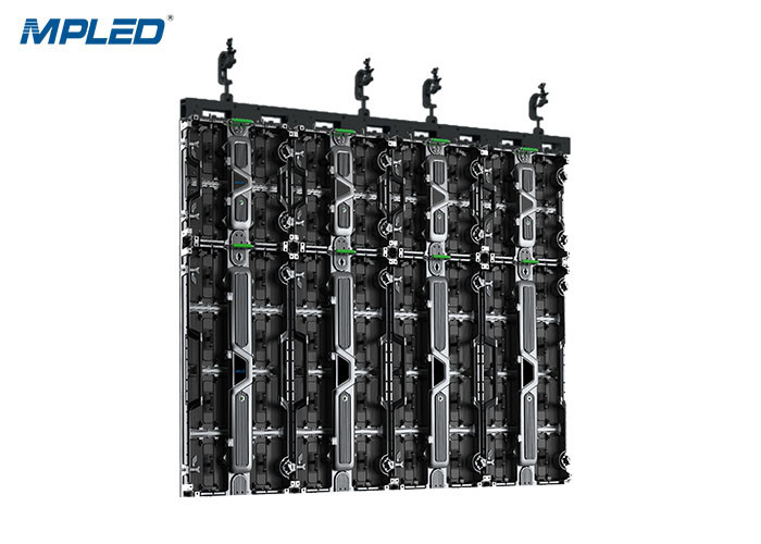 Rain Proof P3.91 Outdoor LED Display 3840Hz Nationstar Gold Thread