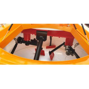 Ceramic Materials Vertical Shaft Concrete Mixer 1125L Input Casting Coatings