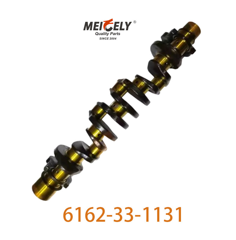 6D17 Crankshaft 6162-33-1131 For Mitsubishi Diesel Engine