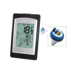 China Precise temperature control Wireless Digital LCD Swimming Pool Bath Spa Temperature Thermometer Transmitter MS0124 on sale China Precise temperature control Wireless Digital LCD Swimming Pool Bath Spa Temperature Thermometer Transmitter MS0124 on sale
