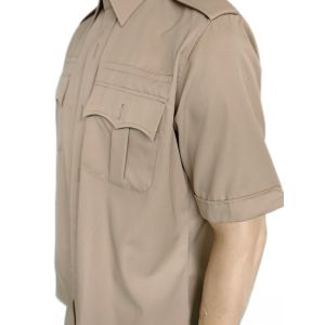 Men's Khaki Tactical Uniform Set 45 Wool 55 Polyester Formal Wear