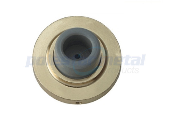 Home Decorative Door Hardware , Brushed Chrome Wall Mounted Door Stop 2 1/2"