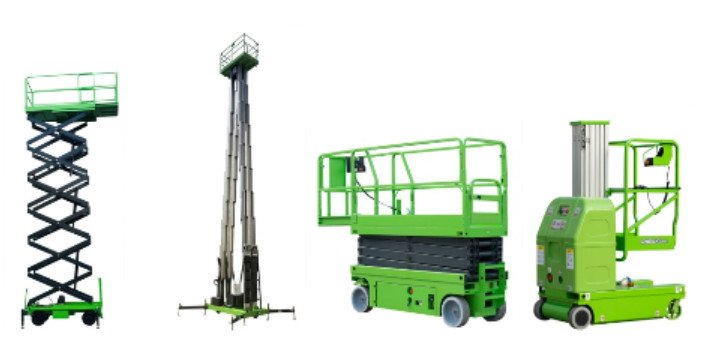 4.5m Battery Powered Full Electric Order Picker Lift Truck Self Propelled