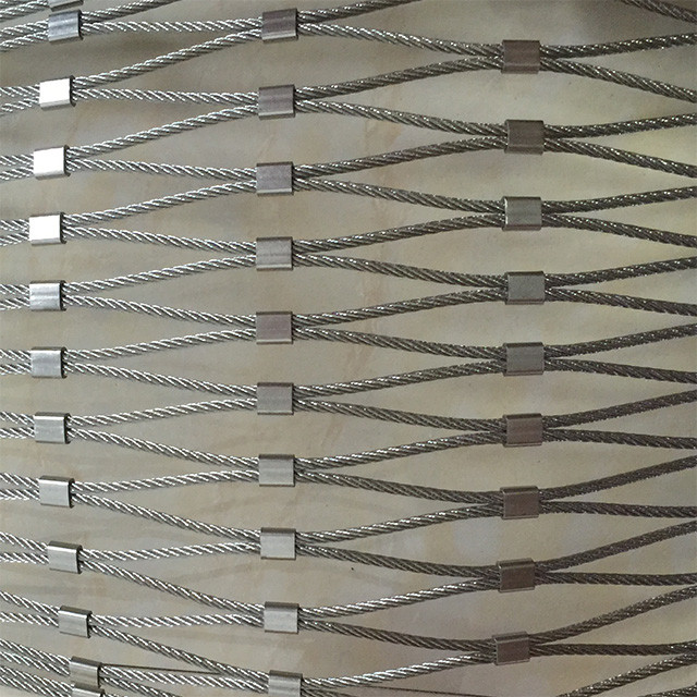 Anping high quantity SS Rope Mesh For Protection Or Decoration