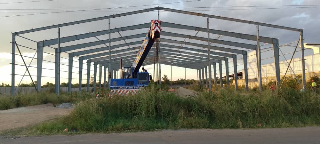 Economical Steel Structure Construction Prefabricated Steel Frame Commercial Building