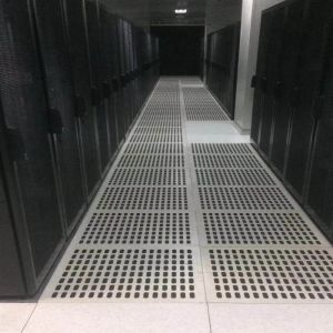 China Data Center Uses Ventilated Access Raised Floor for Air Flowing