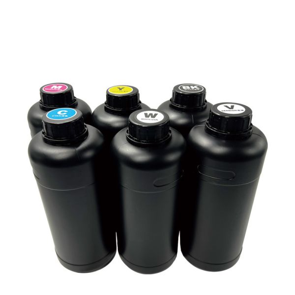 Andemes UV Inkjet Printer Ink 1000ml Vanish Bright Color Ink Crystal Printing