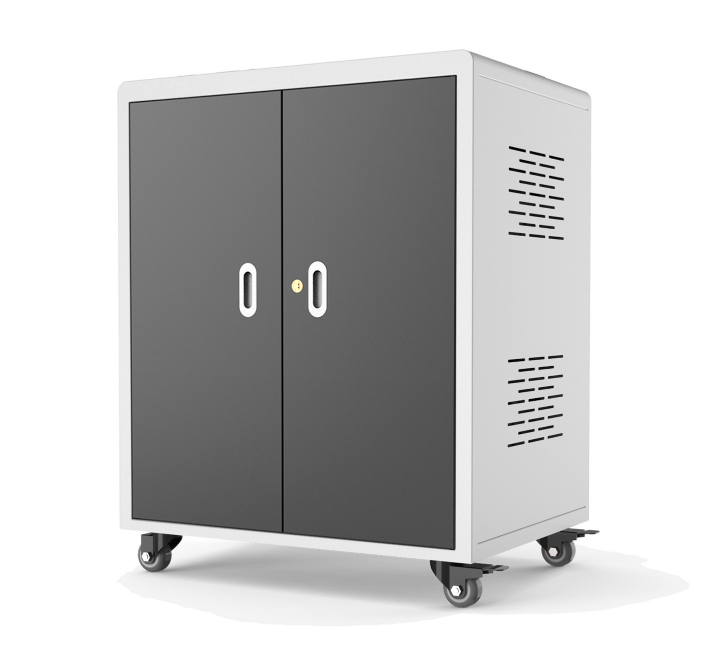 10A 60hz Multiple Laptop Storage Chromebook Charging Cabinet 30 Units