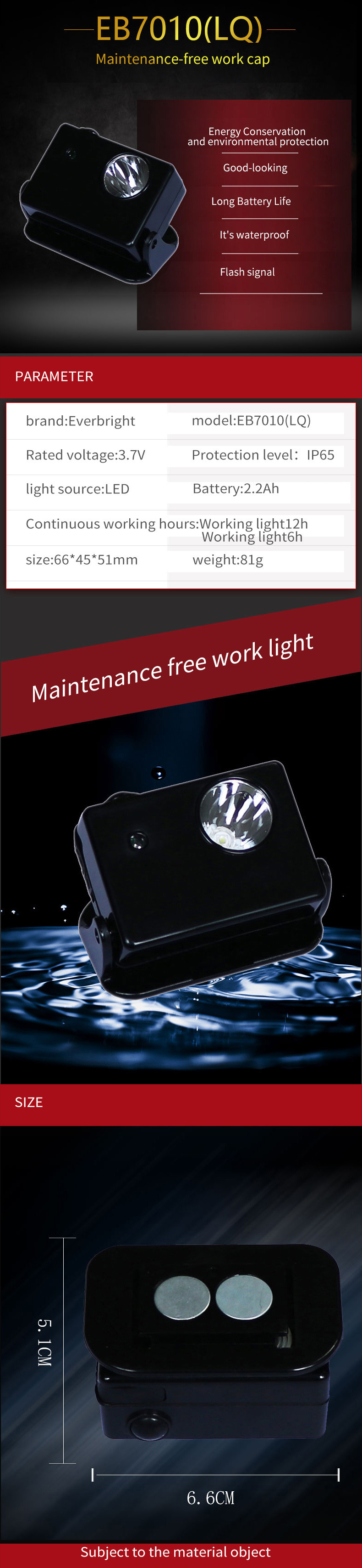 OEM ODM Waterproof CT4 LED Headlamp Flashlight For Power Outage