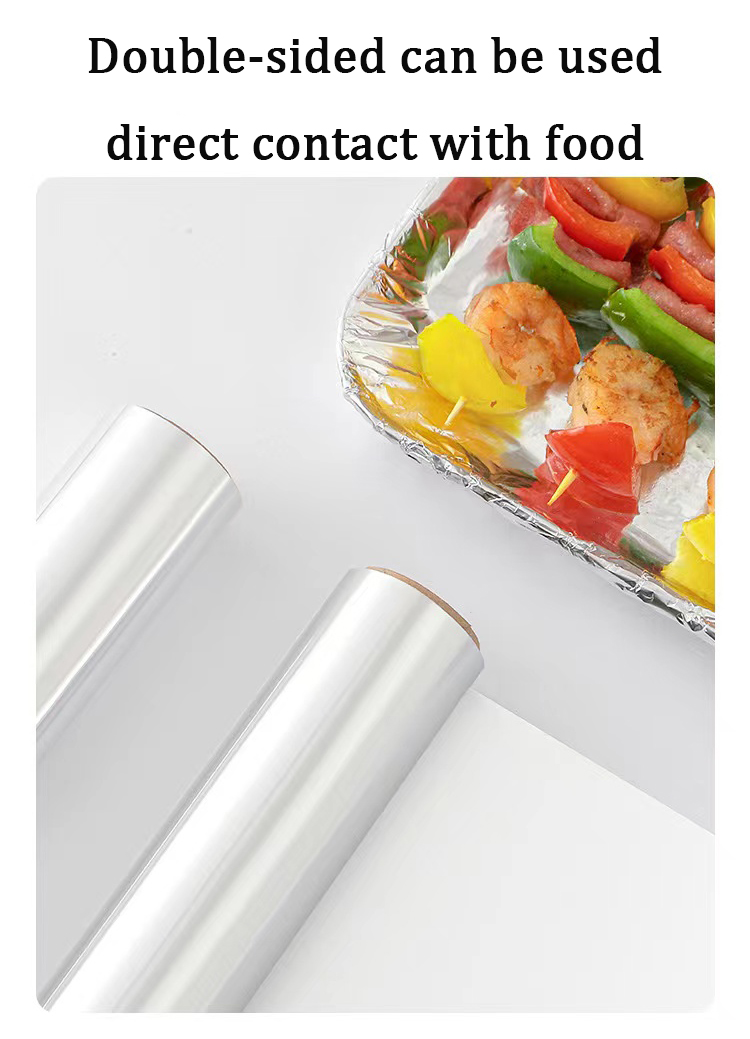 Alloy 8011 3003 1235 Household Catering Barbecue Baking Aluminum Foil Jumbo Roll