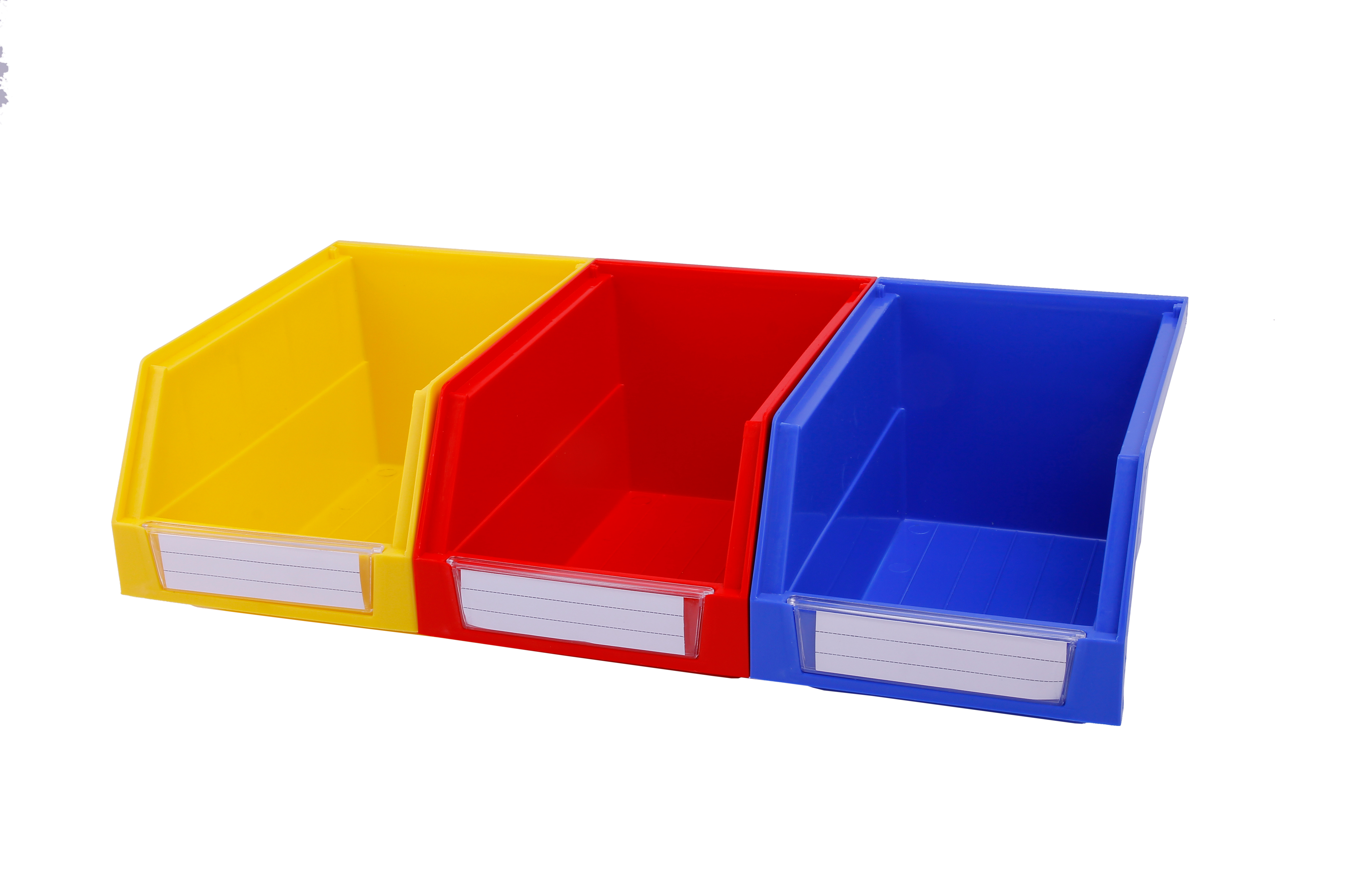 Solid Box Style Hanging Plastic Containers for Workbench Spare Parts Tool Storage