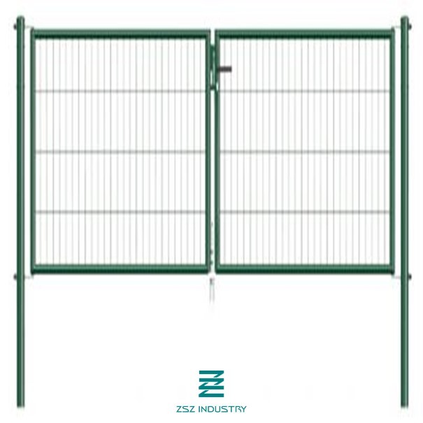 Welded Wire Mesh Garden Fence Gate Double Model 3m With Long Life Span