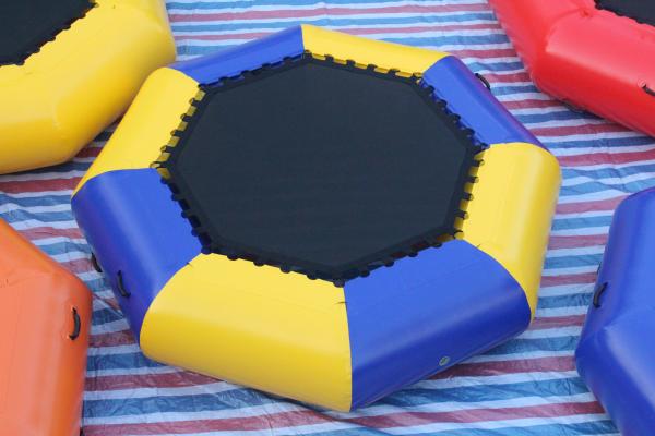 PVC Material Inflatable Water Games , Airtight Inflatable Bungee Jump Round