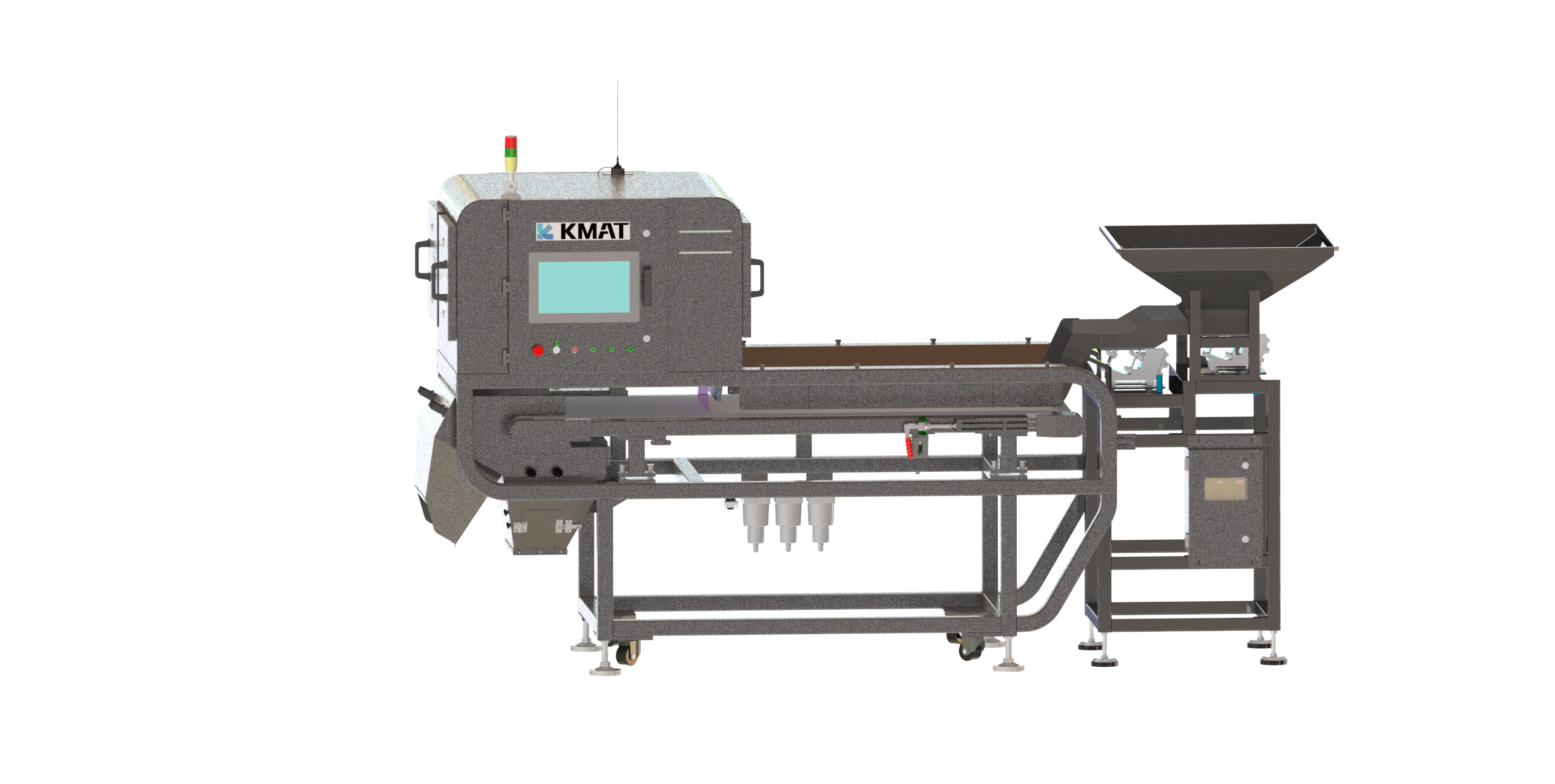  Dried Seaweed Plate automatic AI color sorting machine, equipped with a precise camera, used for product sorting Manufactures