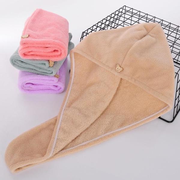 Hotel Microfiber Hair Drying Towel Sustainable Quick Dry Water Absorbing Towel