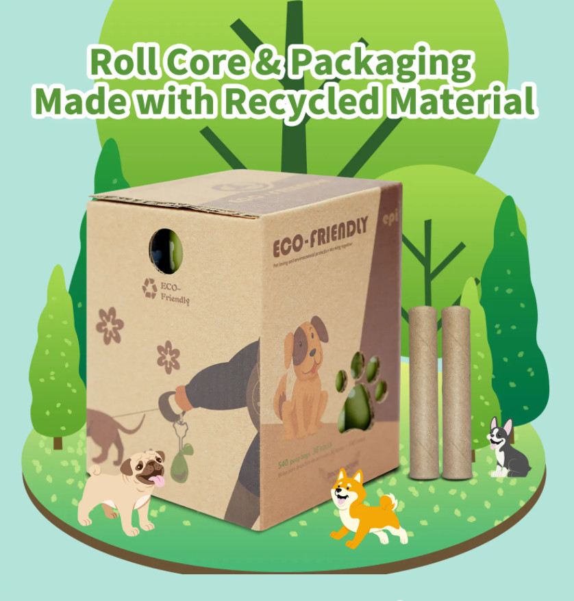 Disposal Dog Poop Bag Biodegradable Compostable Degradable Cat Poop Bags