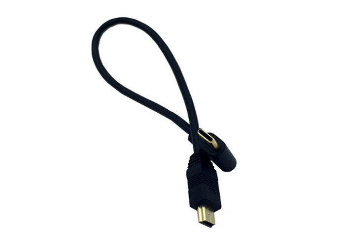 Gold Plated type c to mini USB Data Cable Can Realize Reversible Plug And