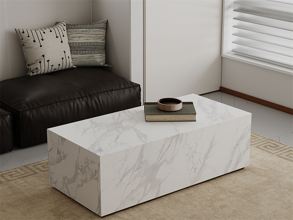 Vintage Inside Floor Porcelain Marble Slabs for Renovation and White Acid-Resistance Porcelain Sintered Stone Slab for Decor