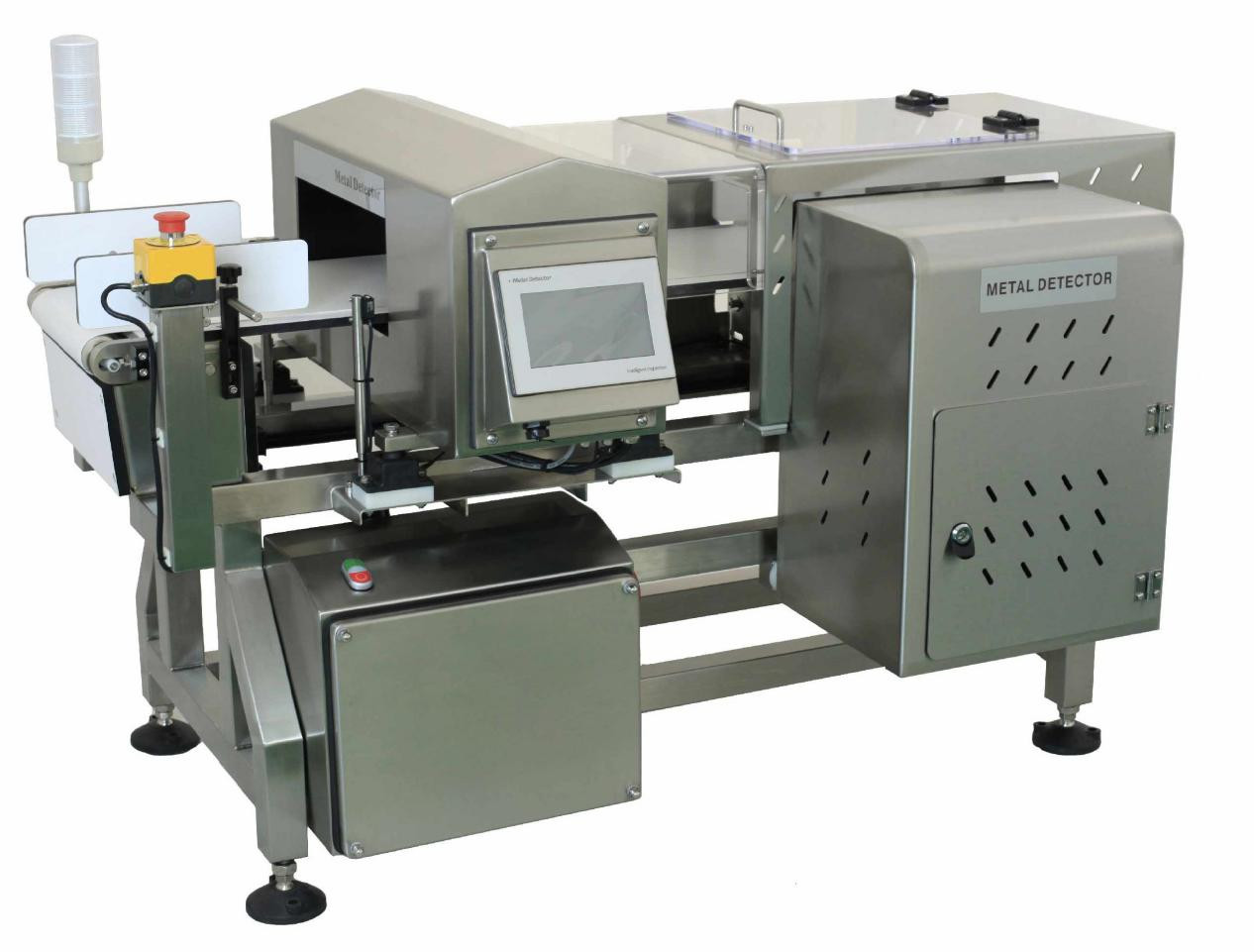 Single Phase Metal Detection Equipment / Tunnel Metal Detector For Food Industry