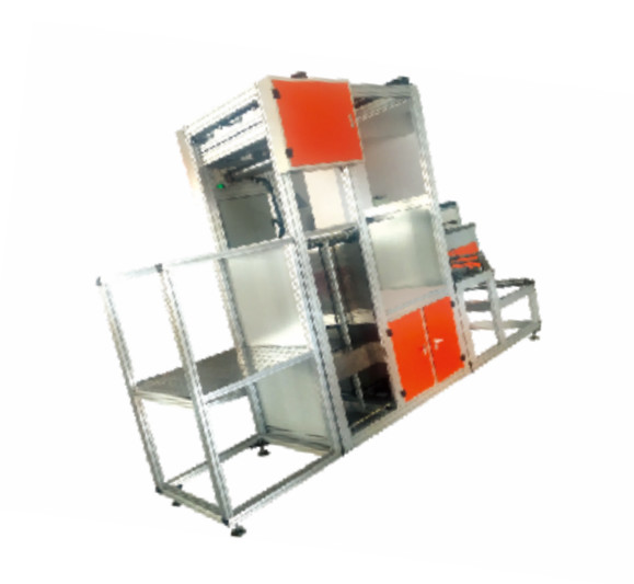 Clapboard Pleating Hepa Glass Fiber Machine Filter Paper Folding Machine with Partition