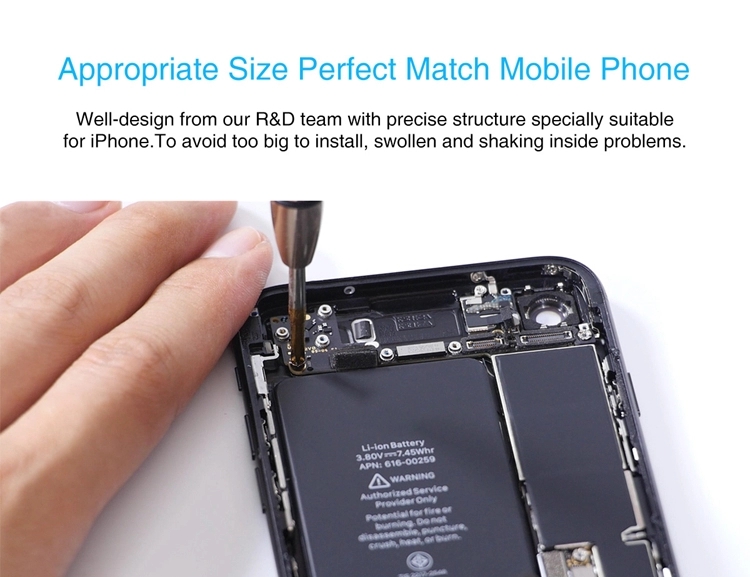 2200Mah Cell Phone Lithium Battery For Apple Iphone 6 7 8 7P 8P