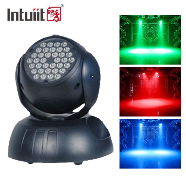 Quality Rgb LED Stage Wash Lights Dmx Dj Disco Party Mini Moving Head for sale
