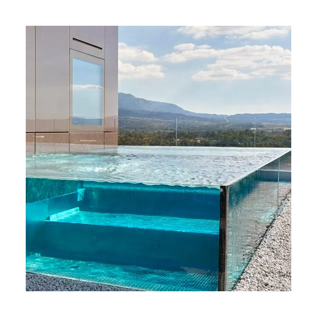 UV-Protection Safety Cast Thick Large Endless Glass Acrylic Panels For Pool Enclosure
