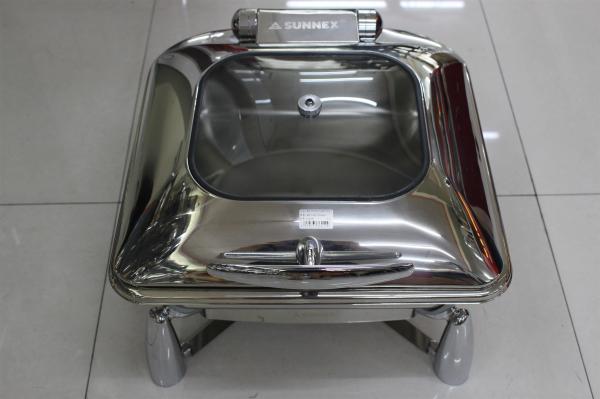 Contemporary Stainless Steel Cookwares / Chafing Dish Buffet Set Rectangular